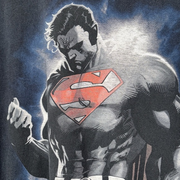 VINTAGE DC COMICS SUPERMAN CREWNECK TEE - Picture 2 of 6